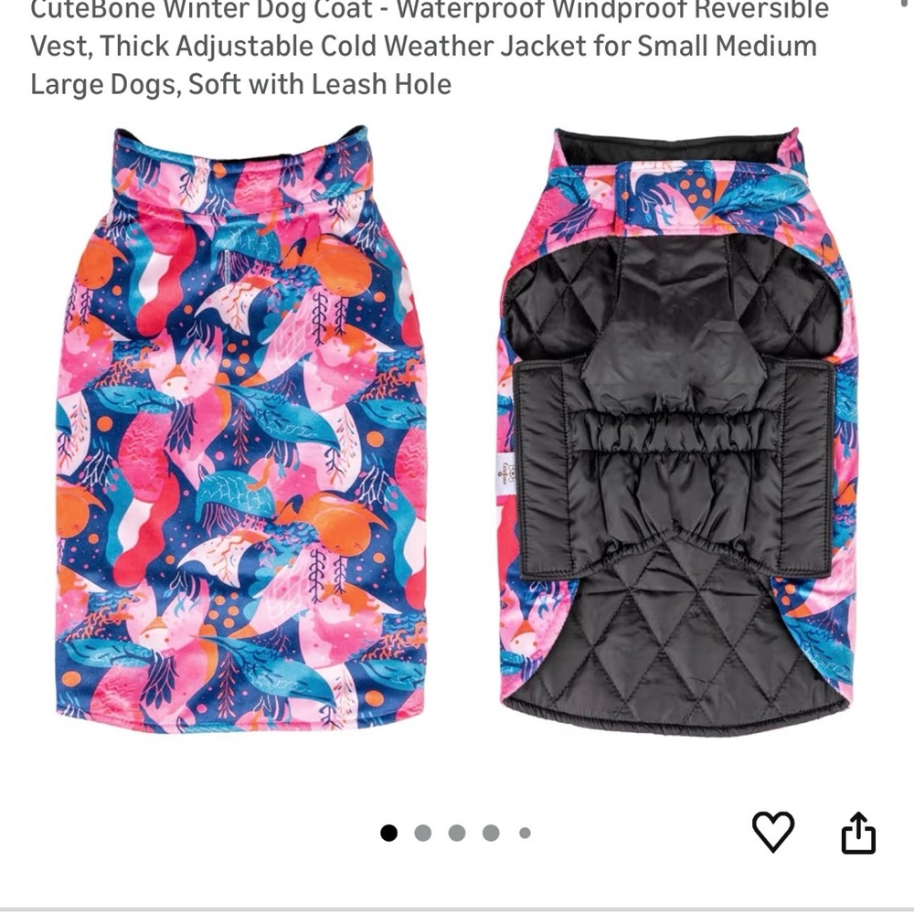 Colorful Dog Coat
